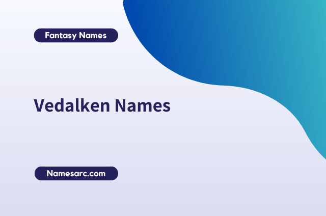 Vedalken Names