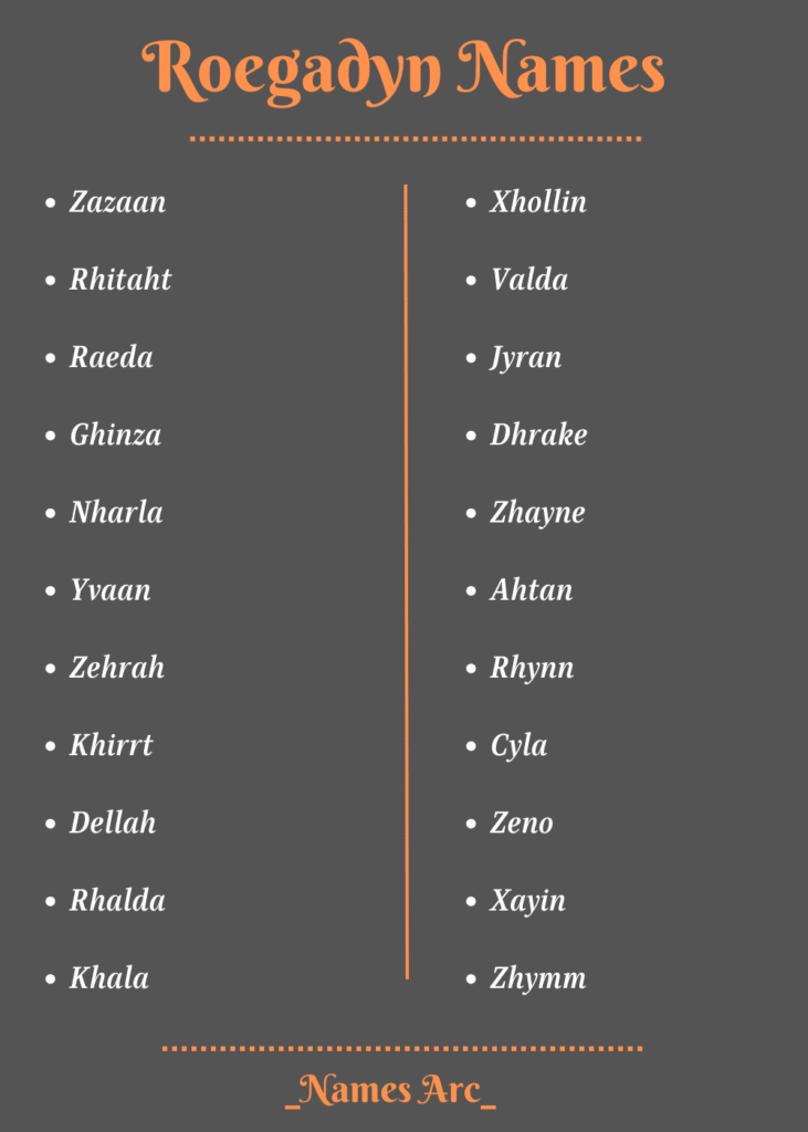 Ff14 Roegadyn Names
