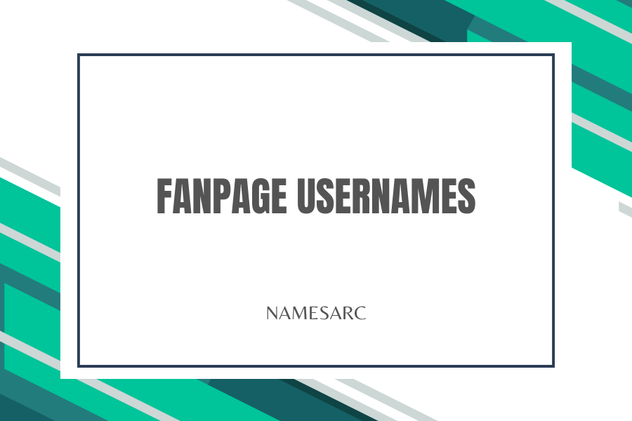 Fanpage Usernames